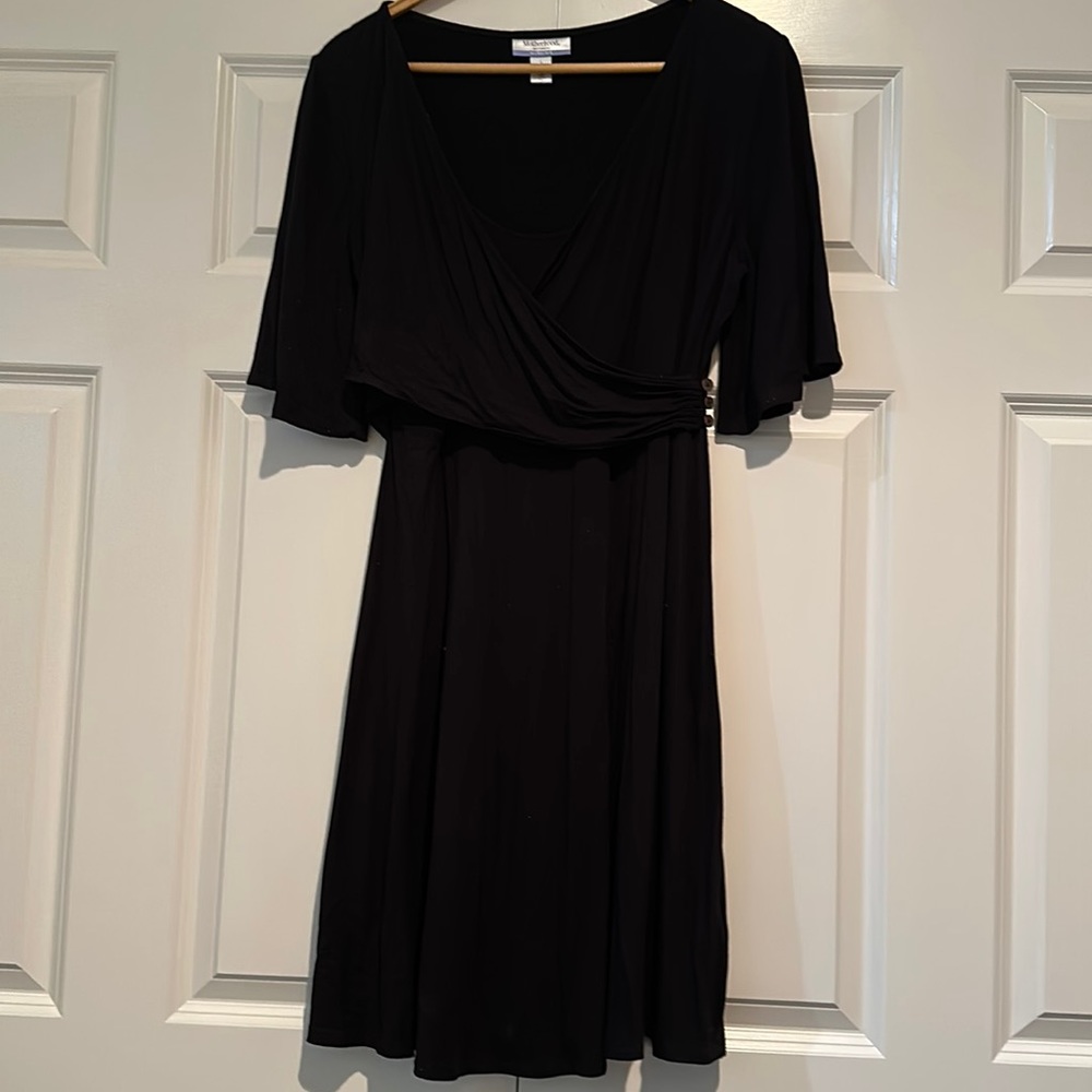 Motherhood Maternity Black Dress